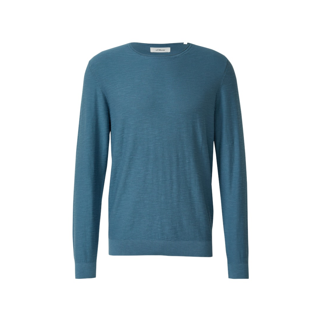 s.Oliver - Herren Pullover - Blau - Größe: 3XL - bei Tara-M