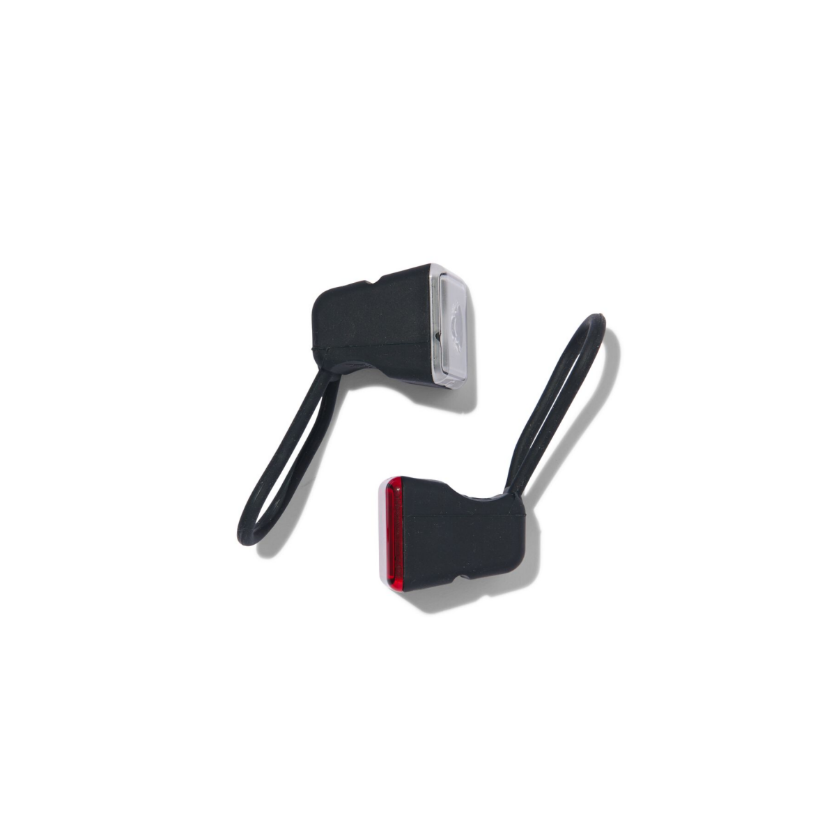 HEMA LED fietslampjes zwart - 2 stuks