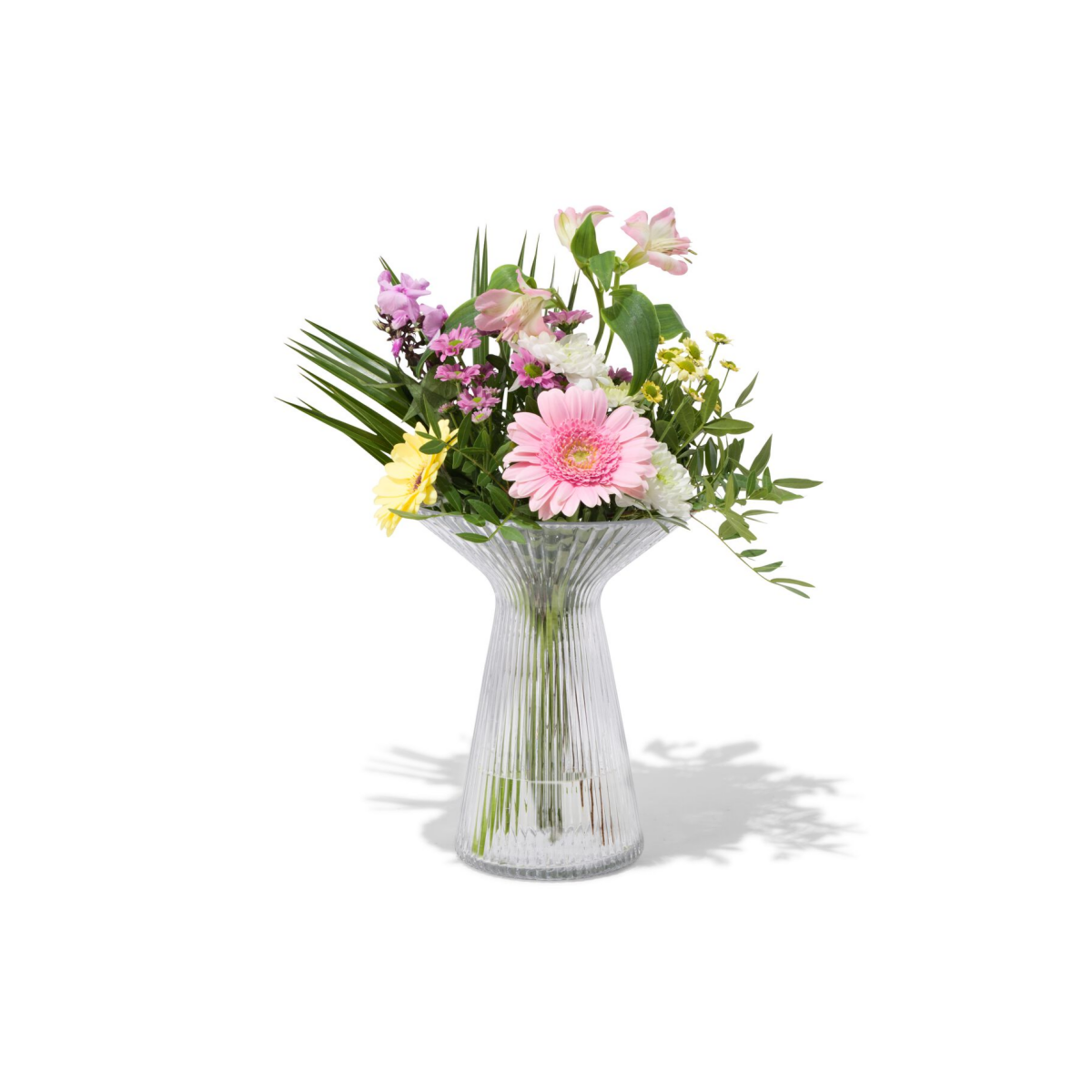 HEMA Kraagvaas glas Ø4x22 (transparant)