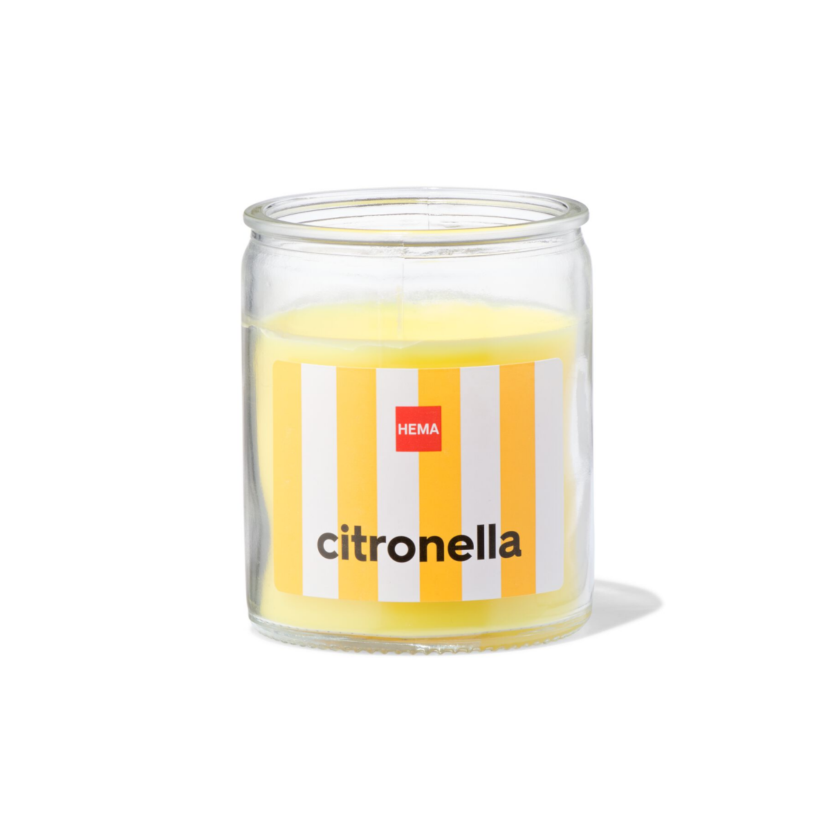 HEMA HEMA Citronella Geurkaars In Glas Met Ø6.5x8