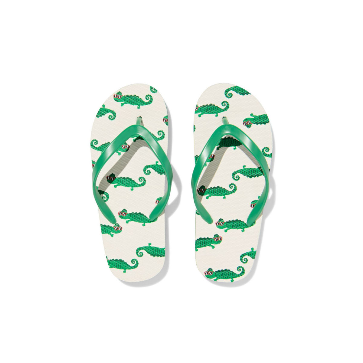 HEMA HEMA Kinderslippers Hagedissen Gebroken Wit (gebroken wit)