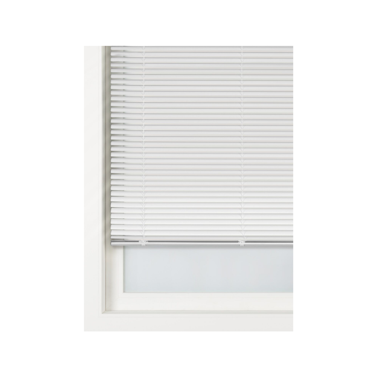 HEMA Jaloezie aluminium zijdeglans wit (wit)