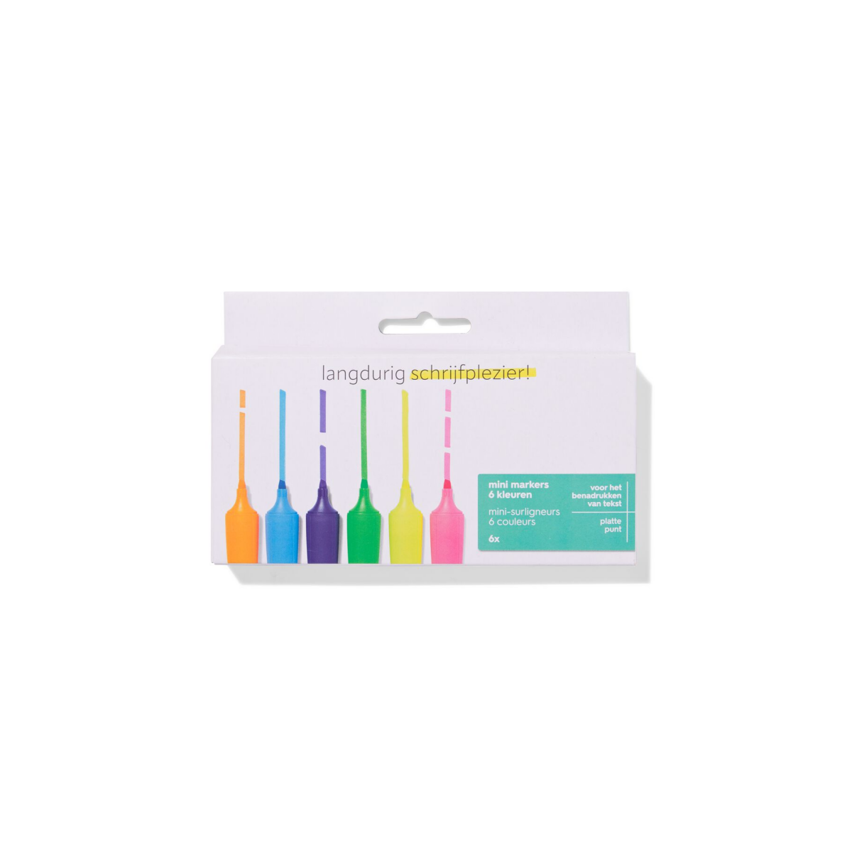 HEMA HEMA Mini Markers - 6 Stuks