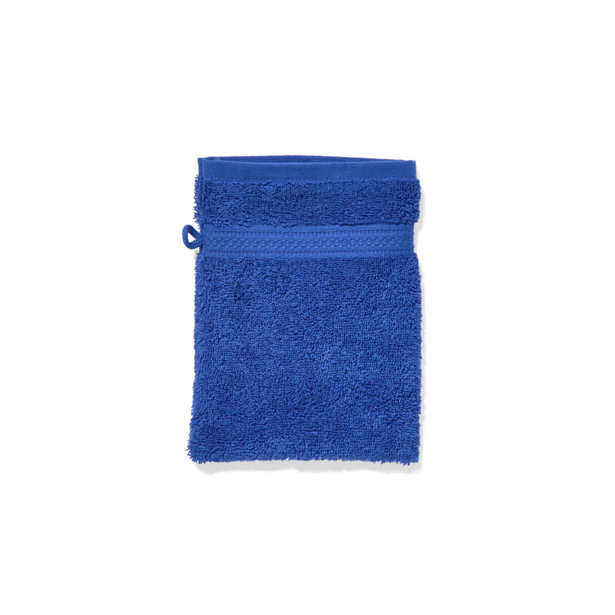 HEMA HEMA Washand 16x21cm Zware Kwaliteit Kobaltblauw (kobaltblauw)