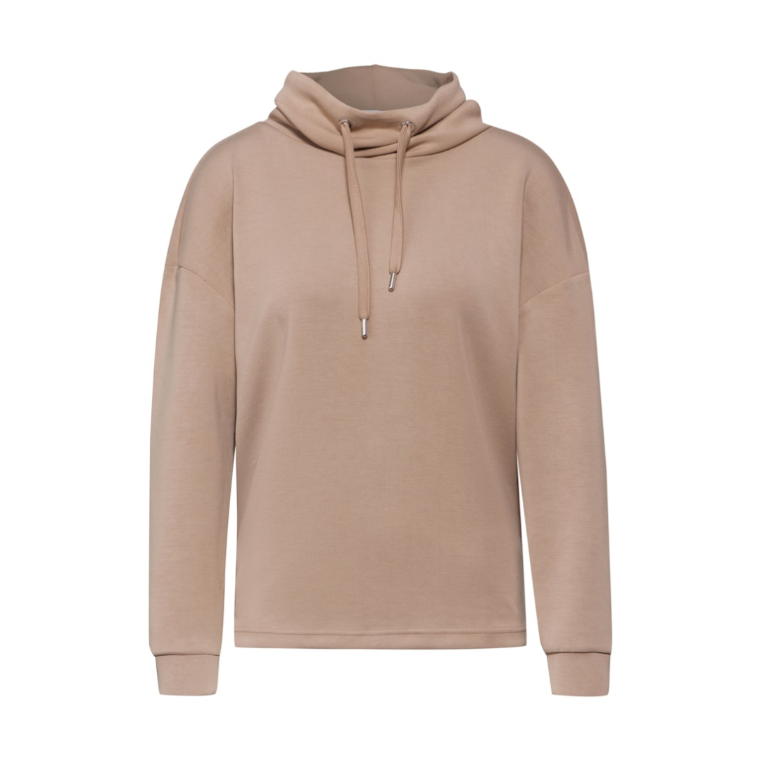 Street One - Damen Langarmshirt - Grau - Größe: 44 - bei Tara-M