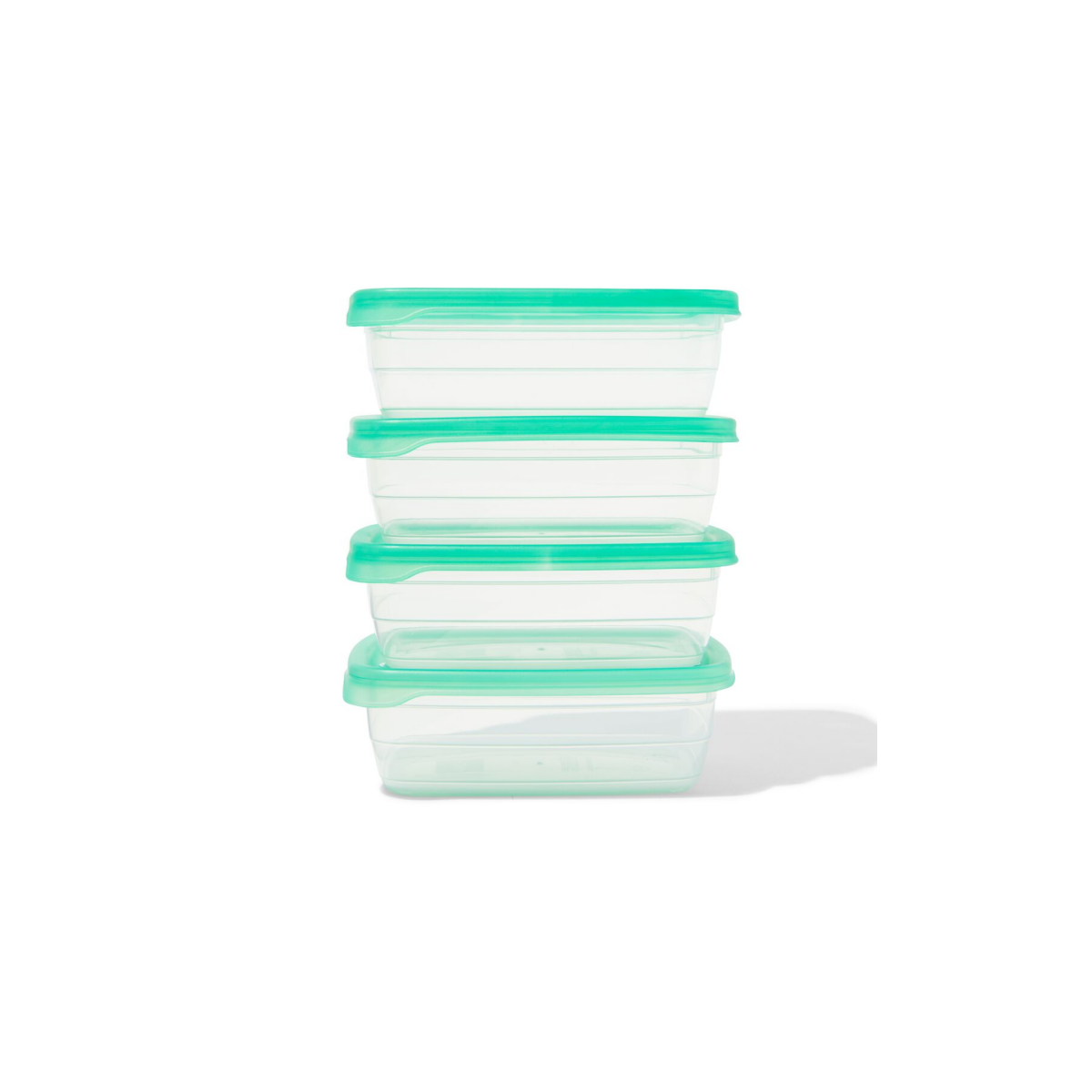 HEMA HEMA Vershoudbakjes 600ml - 4 Stuks