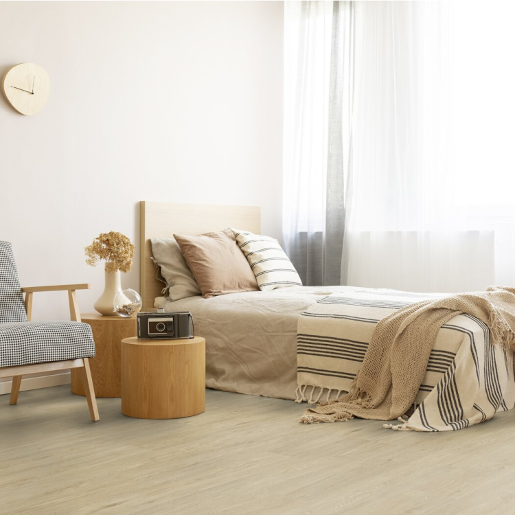Rouleau 4m de sol PVC effet bois pose libre otelo natural Gerflor - 2500 cm x 400 cm x 0.29 cm