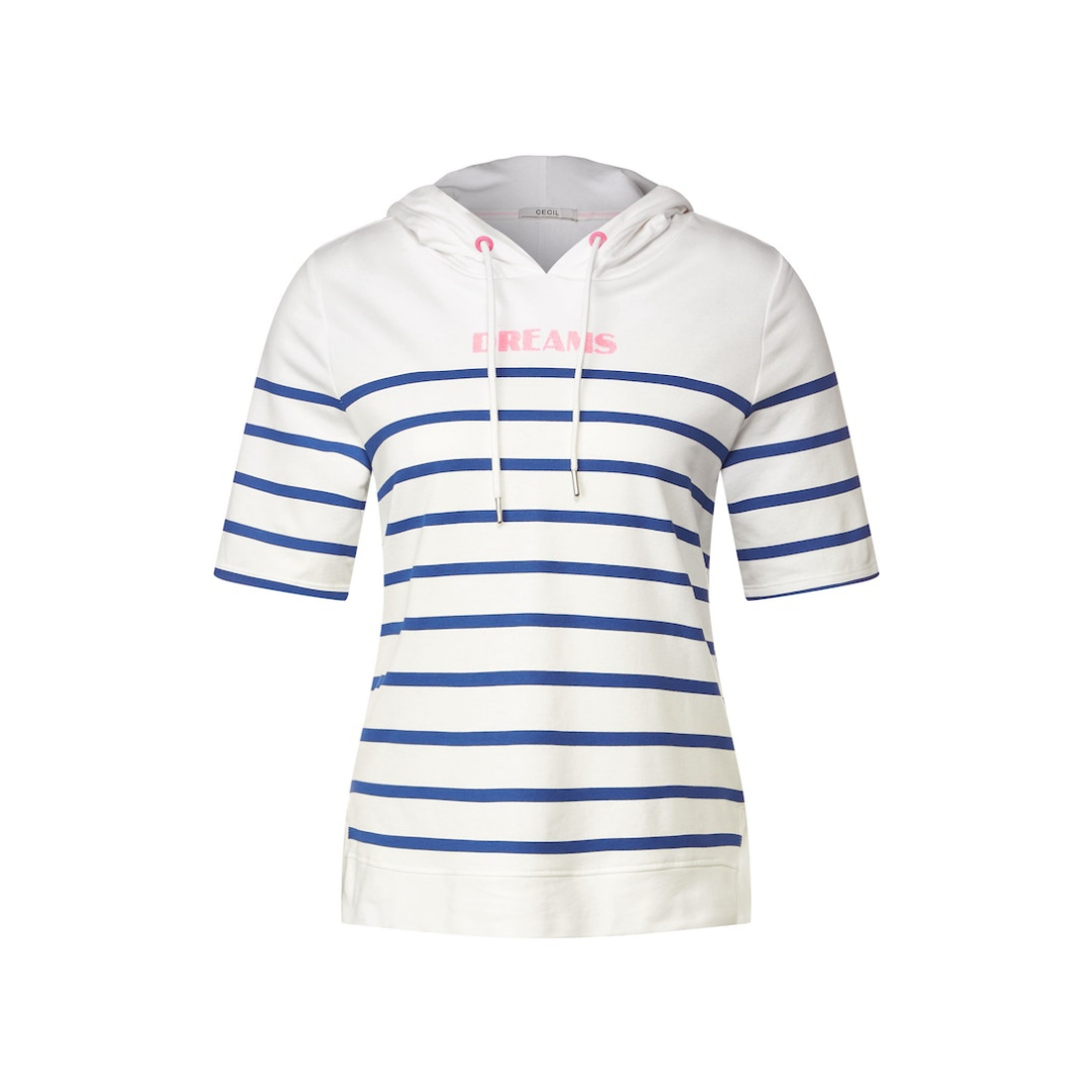 Cecil - Damen T-Shirt - Weiß - Größe: S - bei Tara-M