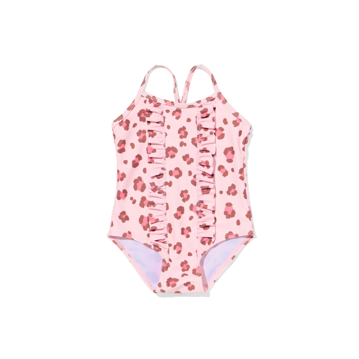 HEMA Babybadpak luipaard roze (roze)