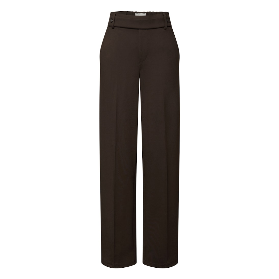 Street One - Damen Hose - deep roast brown - Größe: 42-32 - bei Tara-M
