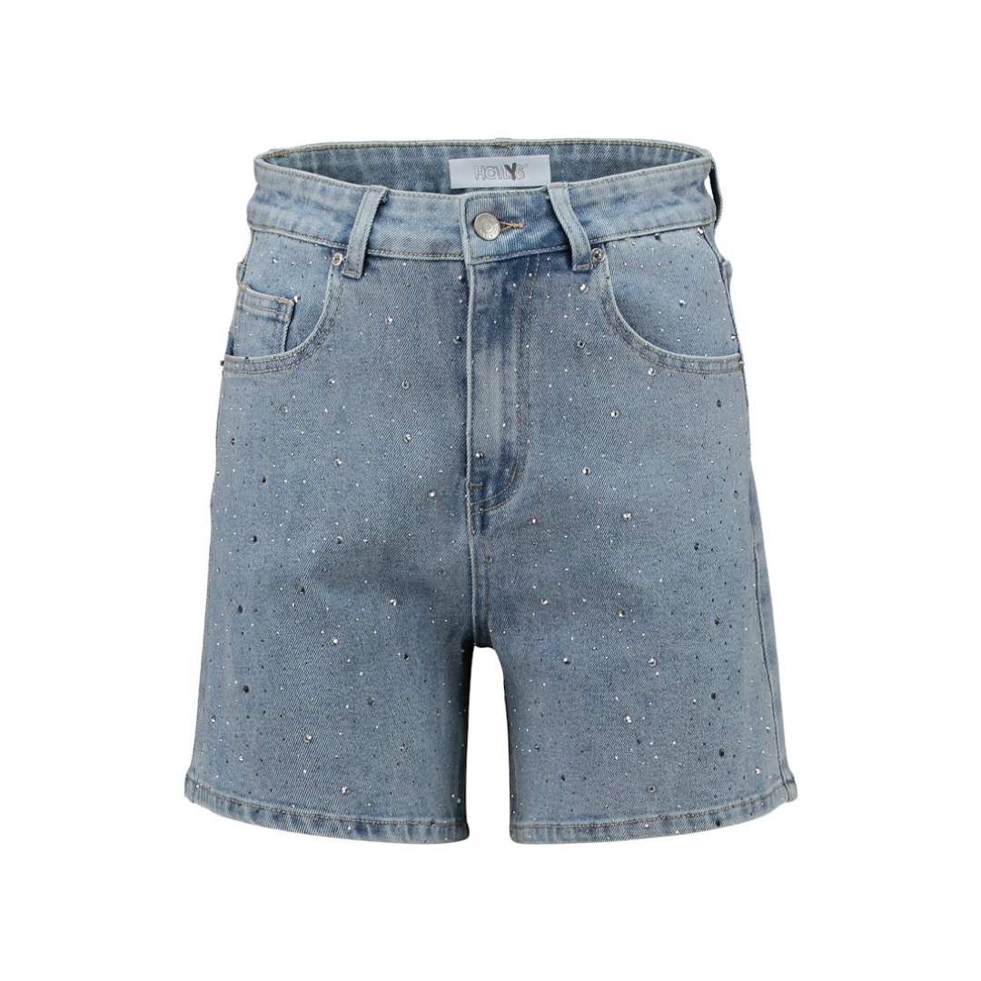 Hailys - Damen Kurzshorts - Blau - Größe: M - bei Tara-M