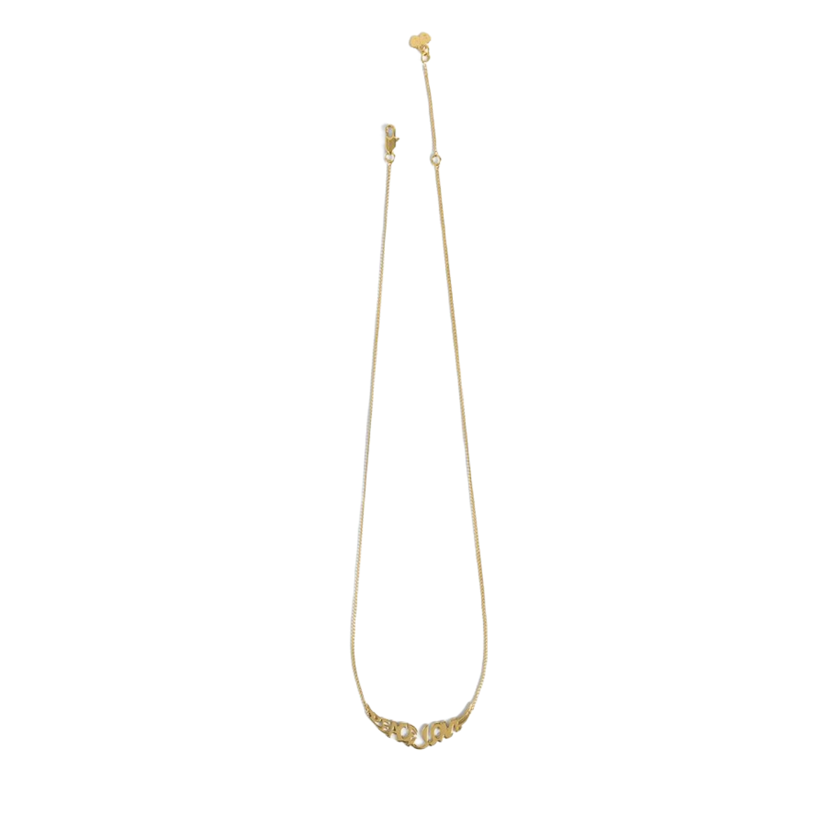 Zadig & Voltaire Donna Shiny Gold Collana Peace