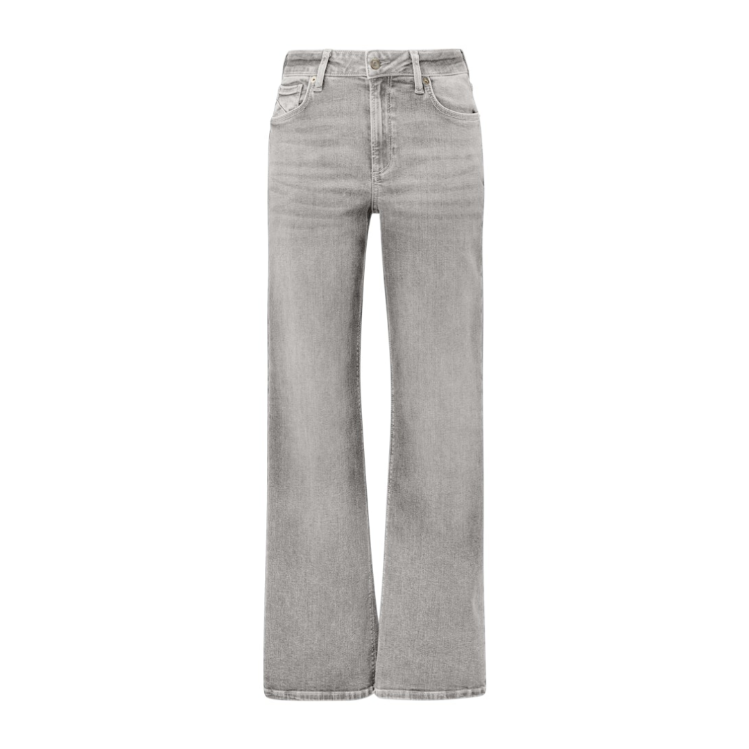 QS - Damen Jeans - Grau - Größe: 38-30 - bei Tara-M