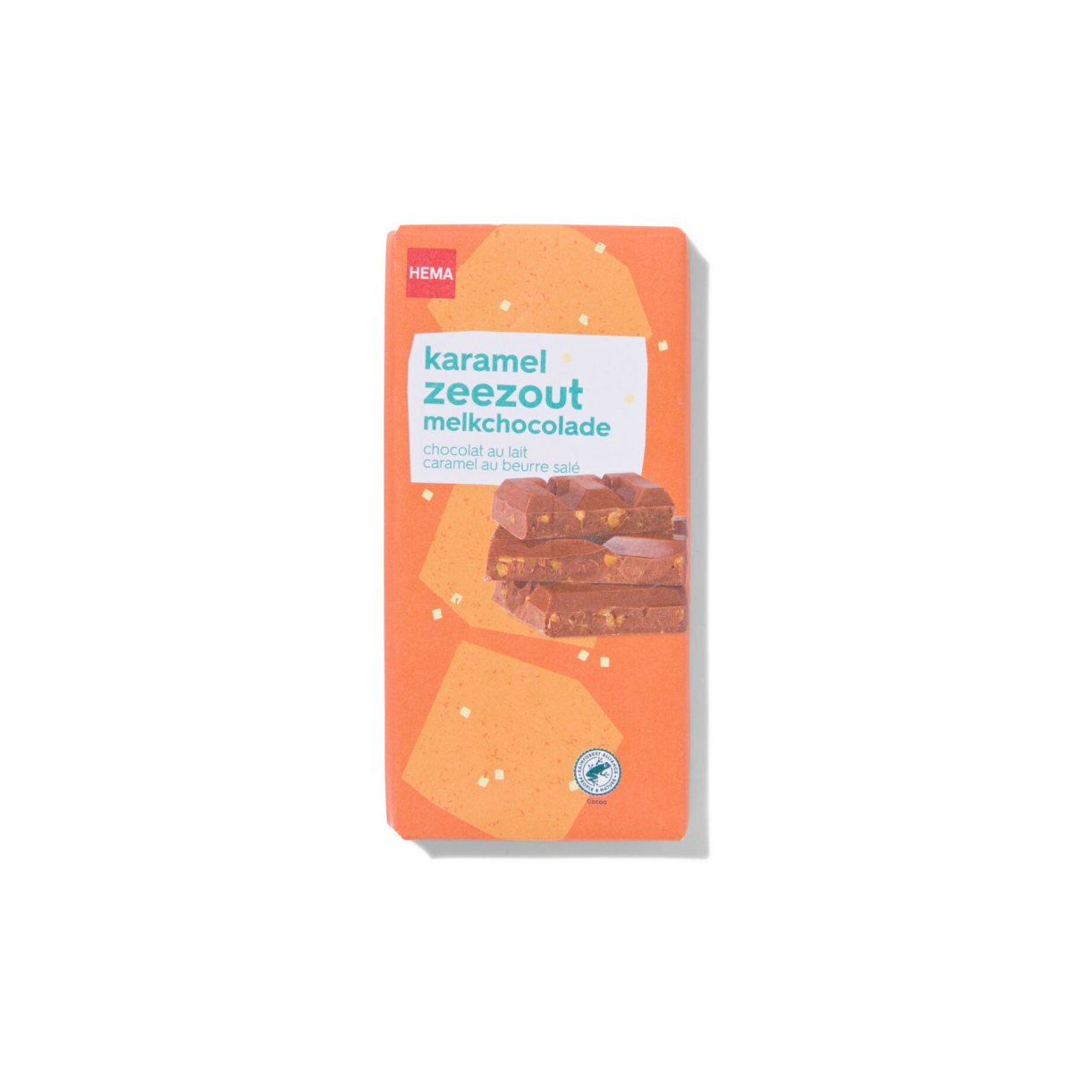 HEMA Chocoladereep melk karamel zeezout 180gram
