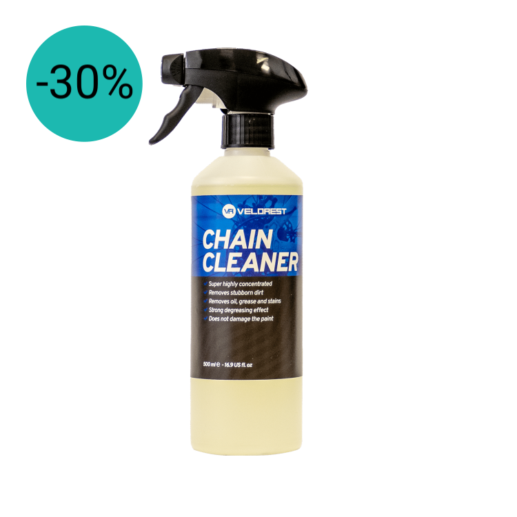 Velorest Chain Cleaner 500ML / fietsketting reinigen, kettingreiniger & ontvetter | Dutch Performance Products