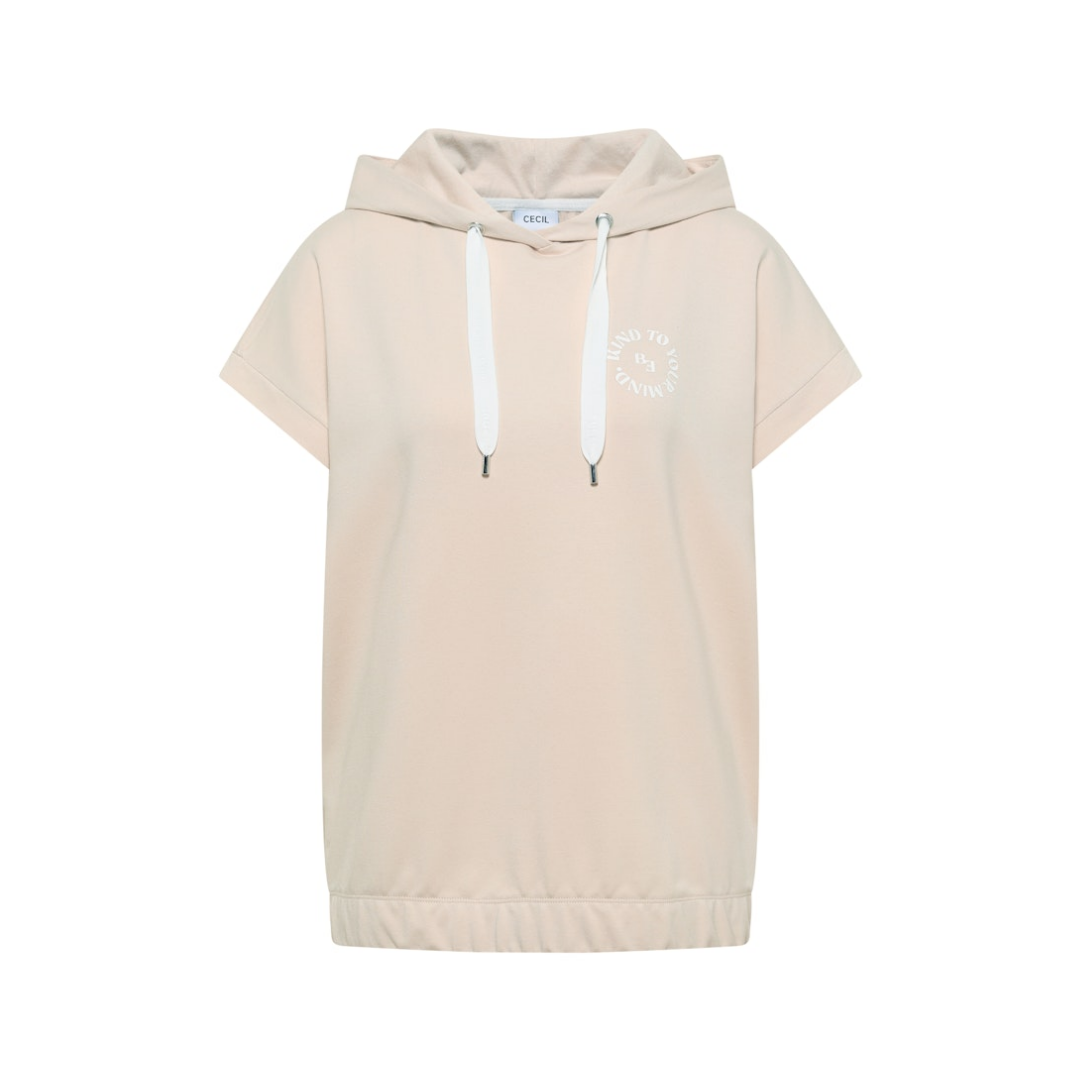 Cecil - Damen T-Shirt - pearl beige - Größe: S - bei Tara-M