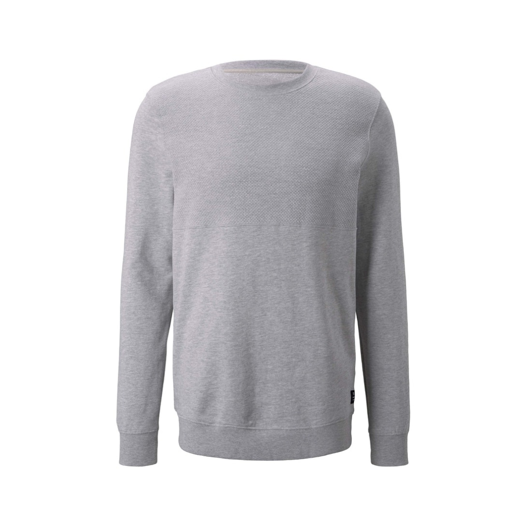 Tom Tailor Denim - Herren Sweatshirt - Grau - Größe: S - bei Tara-M