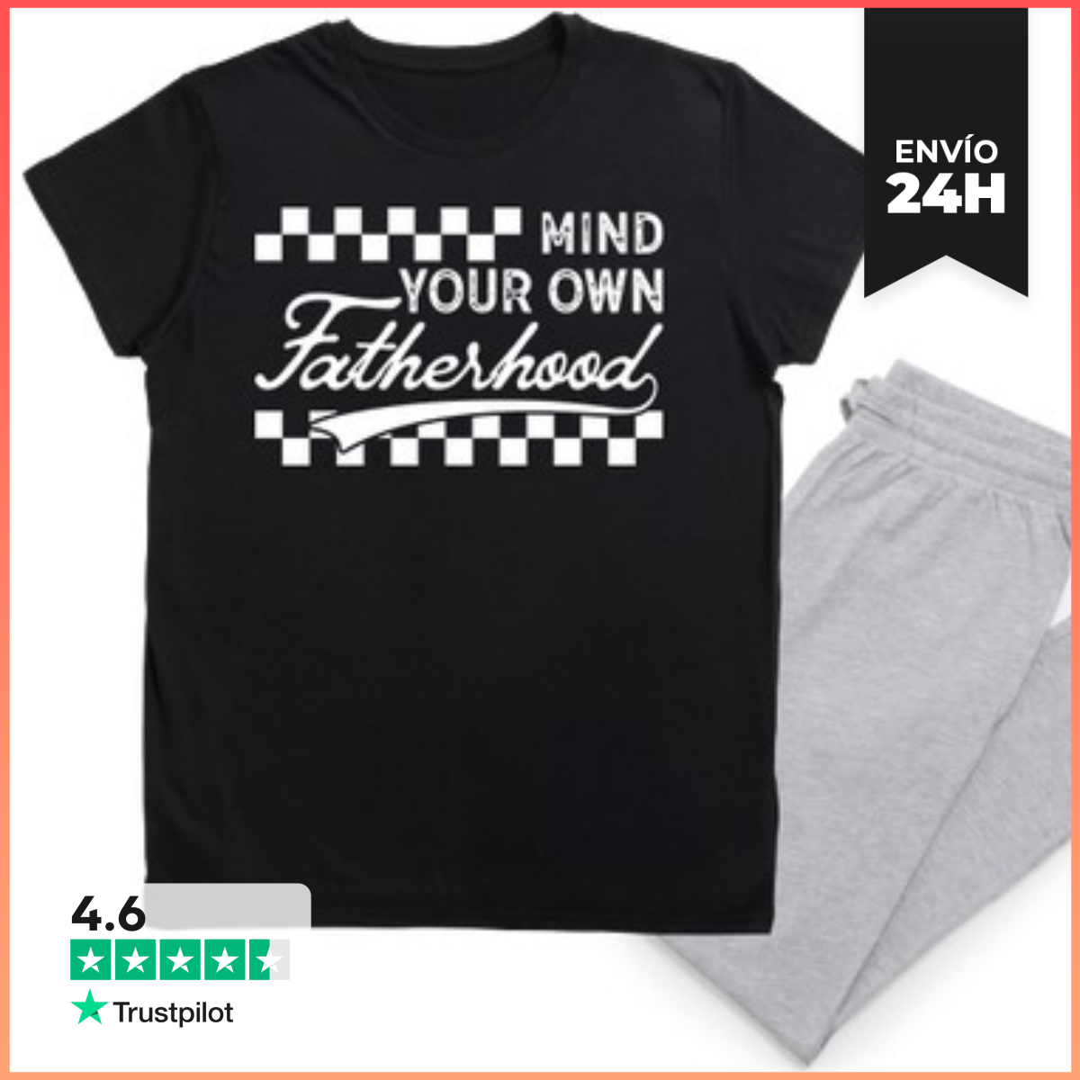 Pijama MIND YOUR OWN FATHERHOOD laTostadora