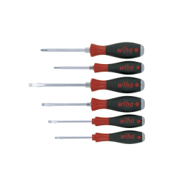 Conjunto de 6 chaves de fenda cruzadas e planas Makita E-10528 E-10528