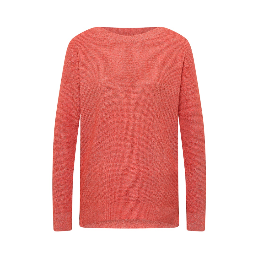 Cecil - Damen Pullover - cherry tomato orange melange - Größe: S - bei Tara-M