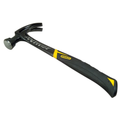 Toolland Rubberhamer, 900 g, glasvezelsteel, voor het plaatsen van tegels of