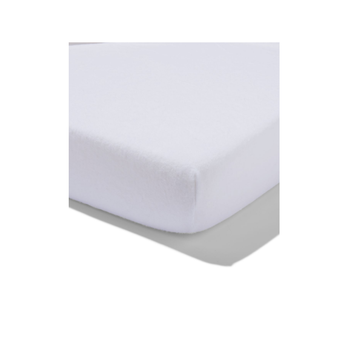 HEMA Splittopper matrasbeschermer molton 160x200/210cm (wit)