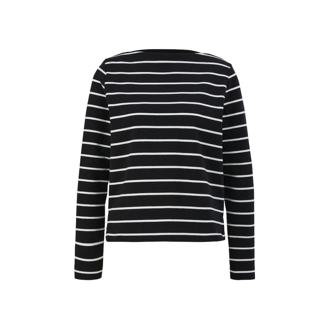 s.Oliver - Damen Sweatshirt - Schwarz - Größe: 36 - bei Tara-M