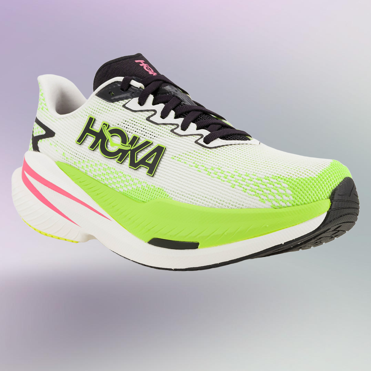 Chaussure Running Hoka One One Mach X 3 Neon Pack - Vert - pour Femme - taille 40