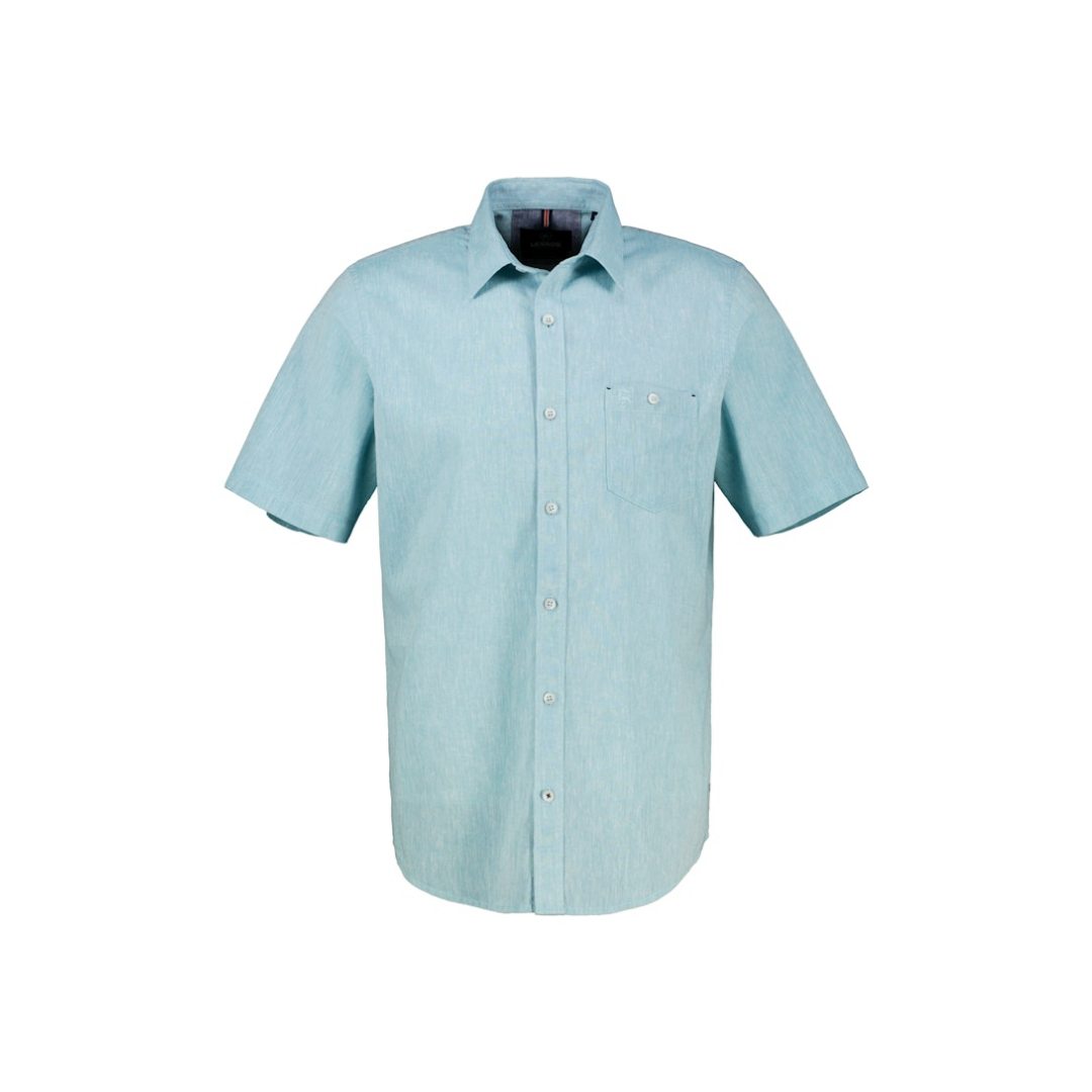 Lerros - Herren Kurzarmhemd - coastal blue - Größe: XL - bei Tara-M