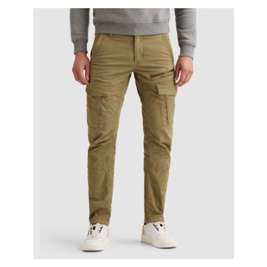 PME Legend Hose Cargo Mischgewebe Gruen