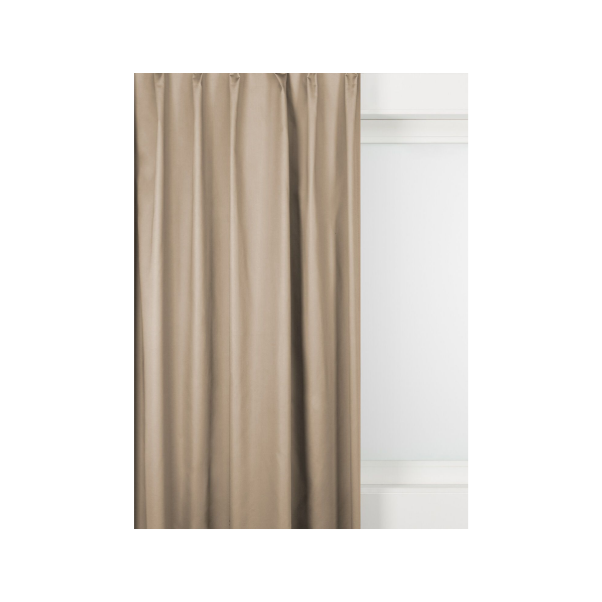 HEMA Gordijnstof Joure semi-verduisterend naturel (naturel)