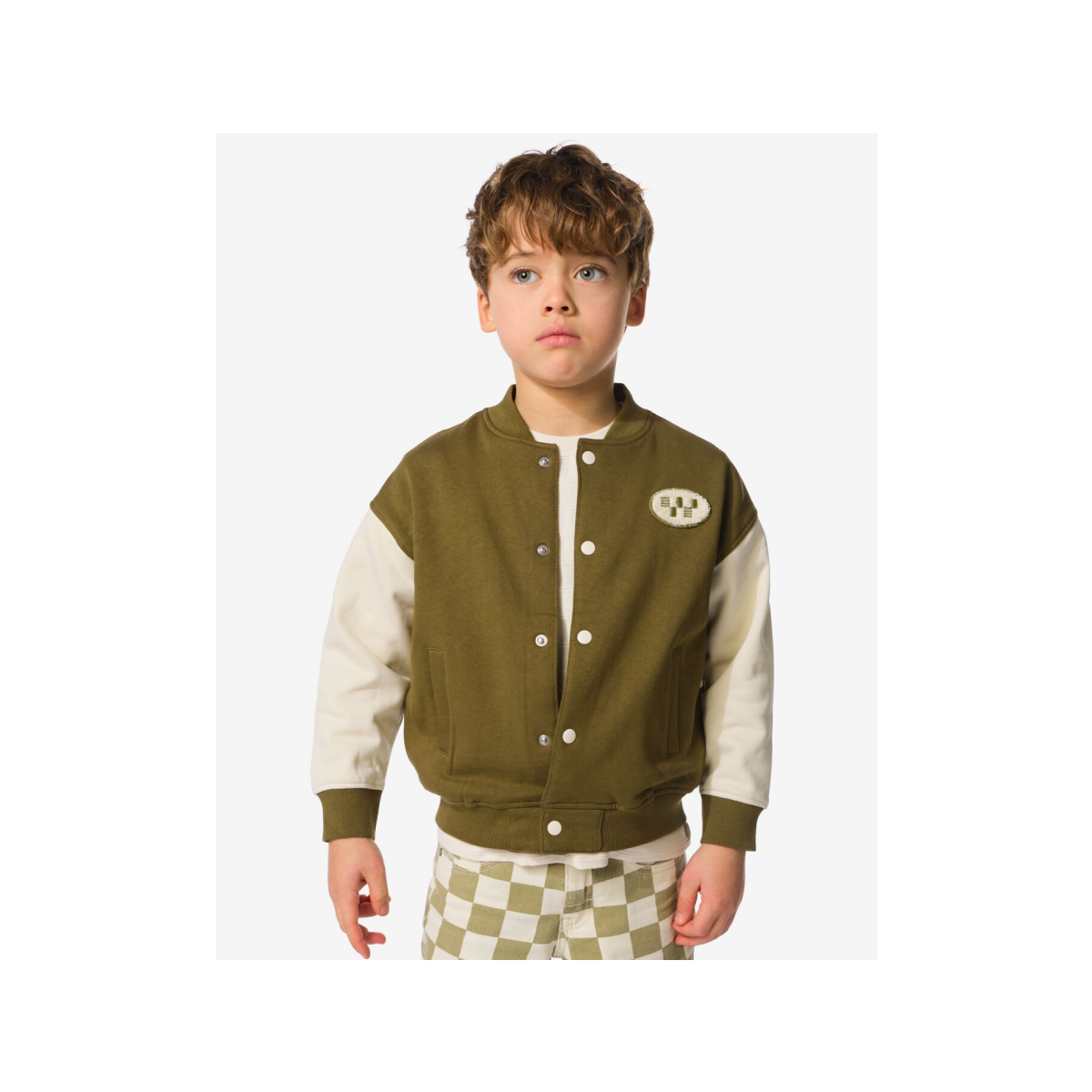 HEMA Kindervest baseball groen (groen)