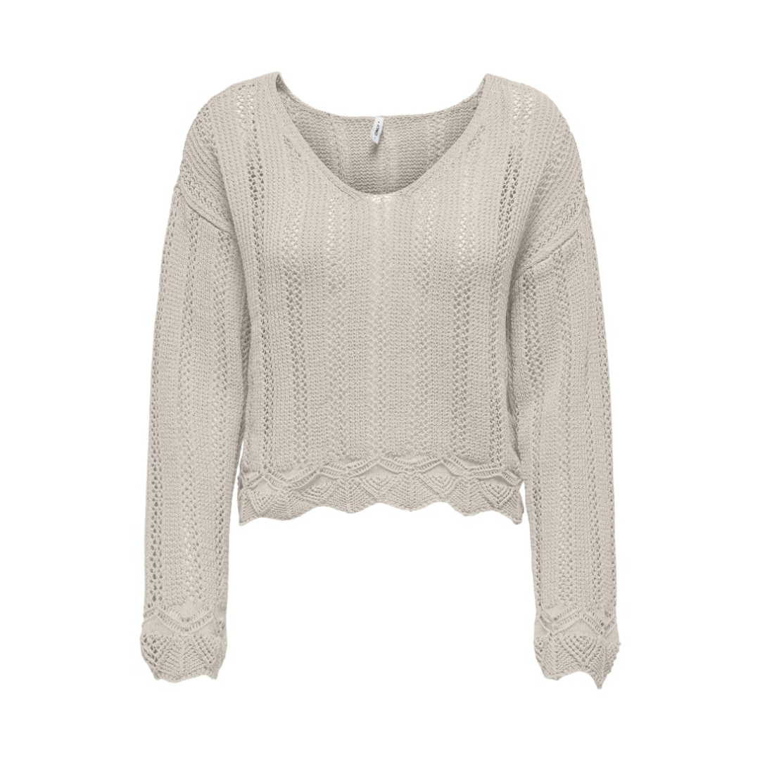 Only - Damen Pullover - Beige - Größe: XL - bei Tara-M
