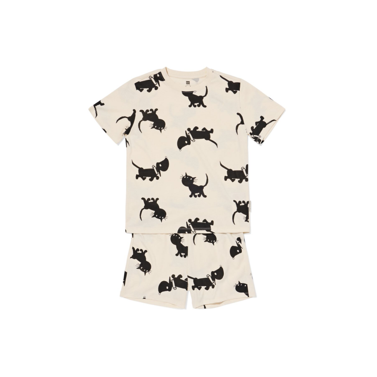 HEMA Takkie en Siepie kindershortama gebroken wit (gebroken wit)