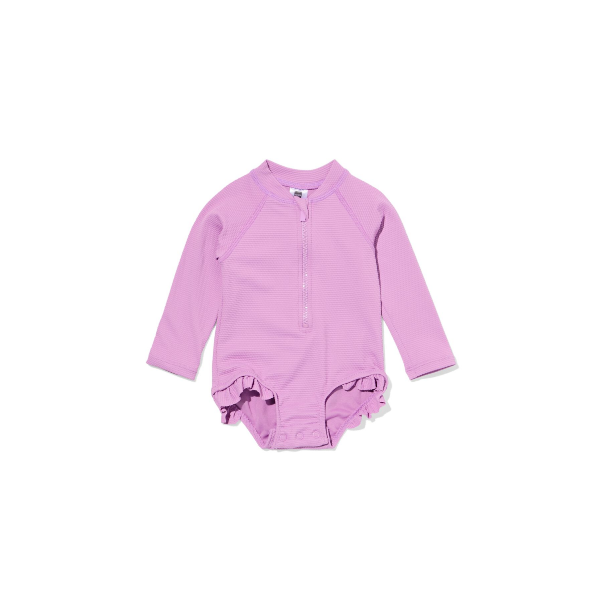 HEMA HEMA Babyzwempak Structuur Lila (lila)