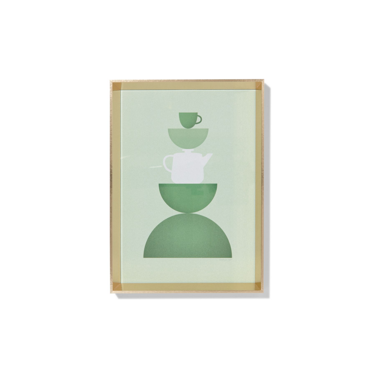 HEMA Fotolijst 15x20cm goud hout facetrand goud (goud)