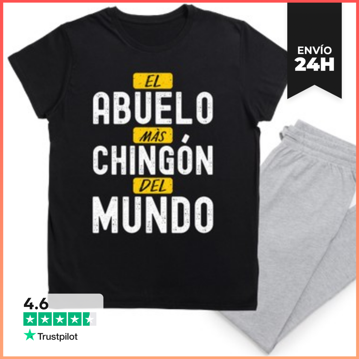 Pijama El abuelo mas chingón del mundo laTostadora