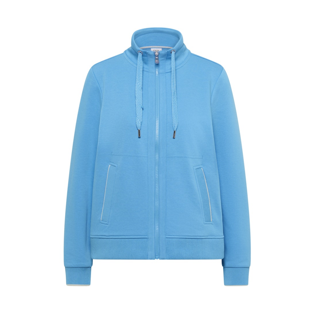 Cecil - Damen Sweatshirt - fountain blue - Größe: XL - bei Tara-M
