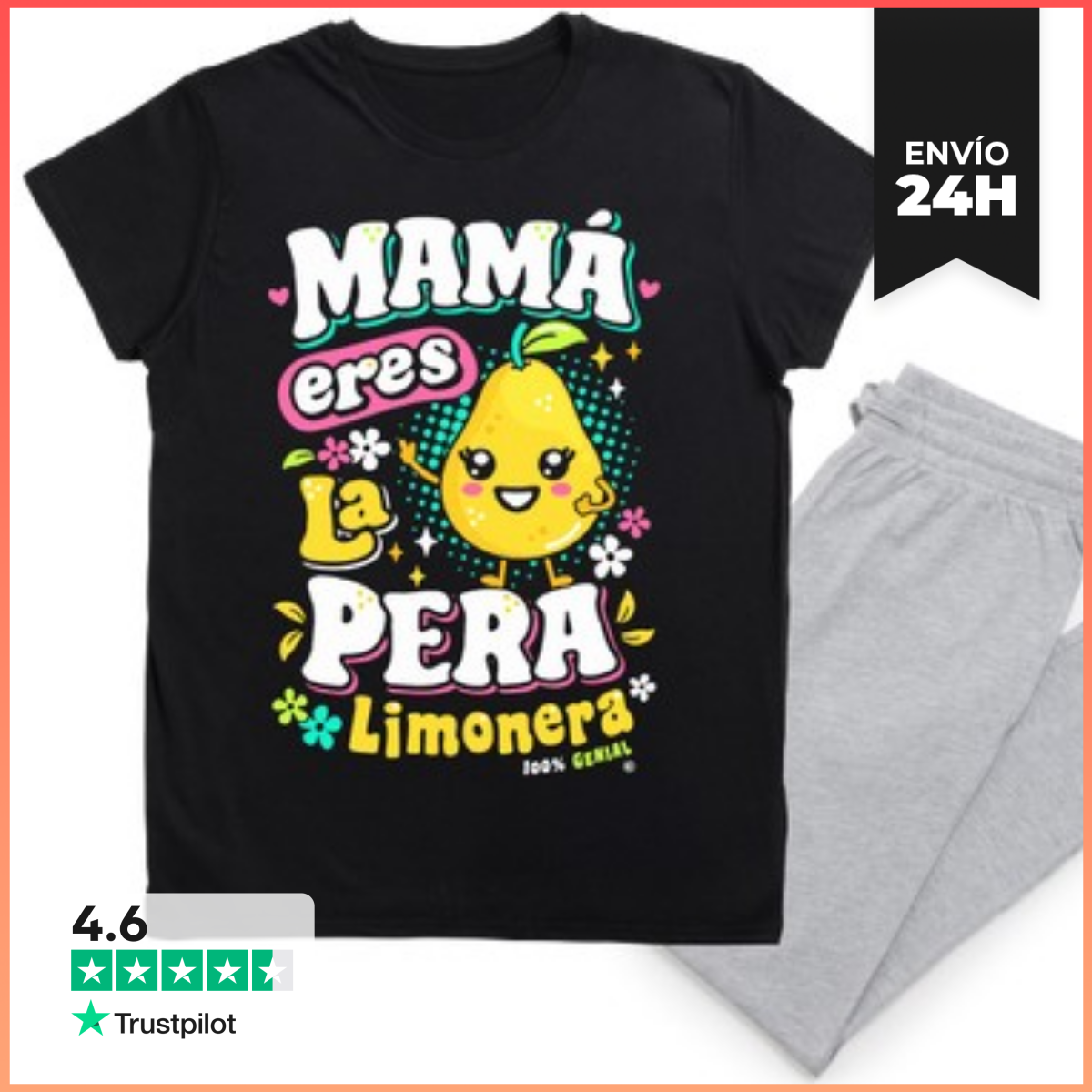 Pijama Mamá eres la pera limonera laTostadora
