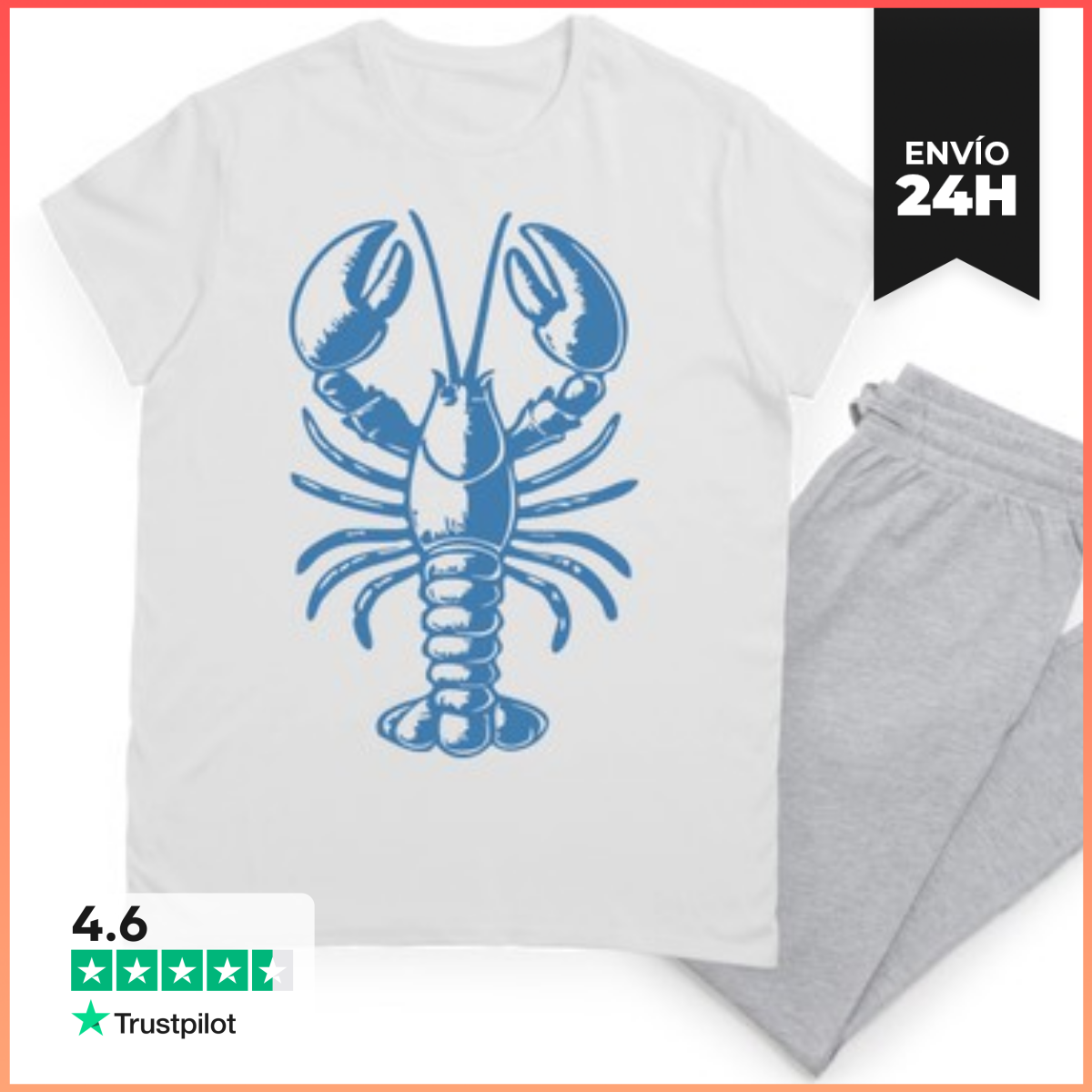 Pijama LANGOSTA laTostadora