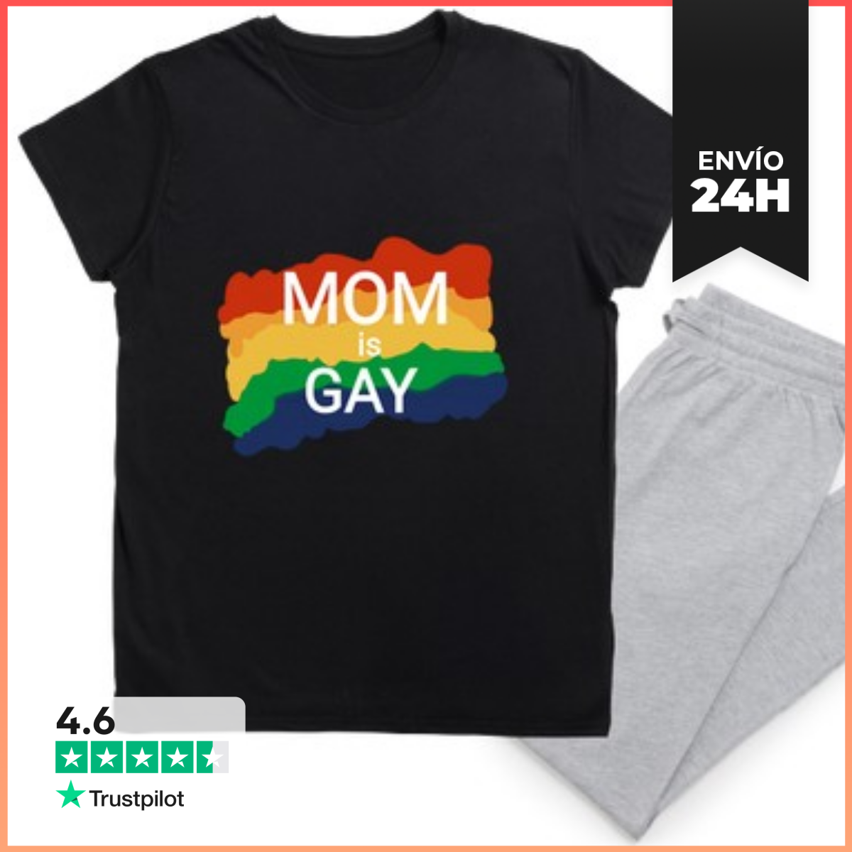 Pijama Mamá Orgullosa Divertida LaTostadora