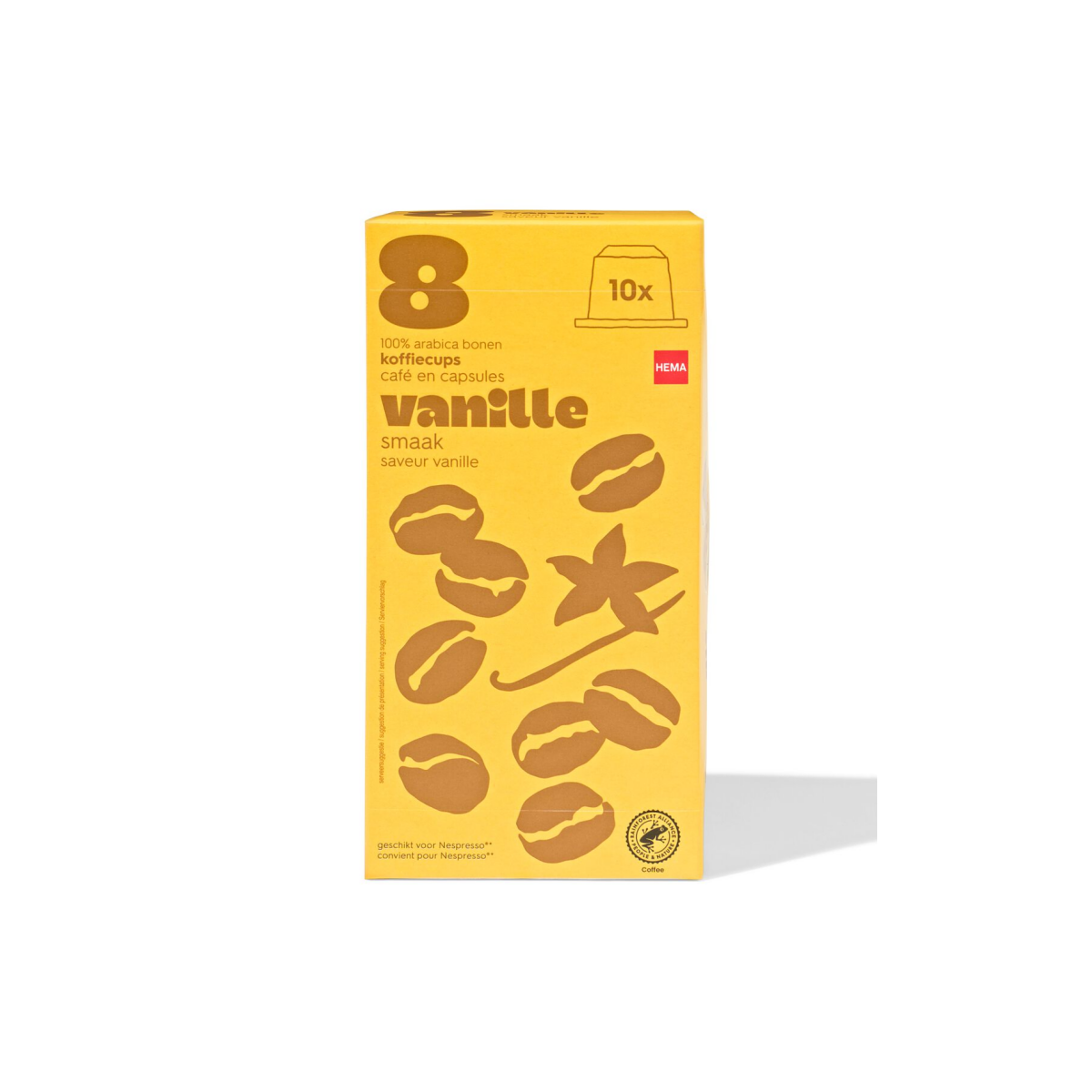 HEMA Koffiecups vanille - 10 stuks