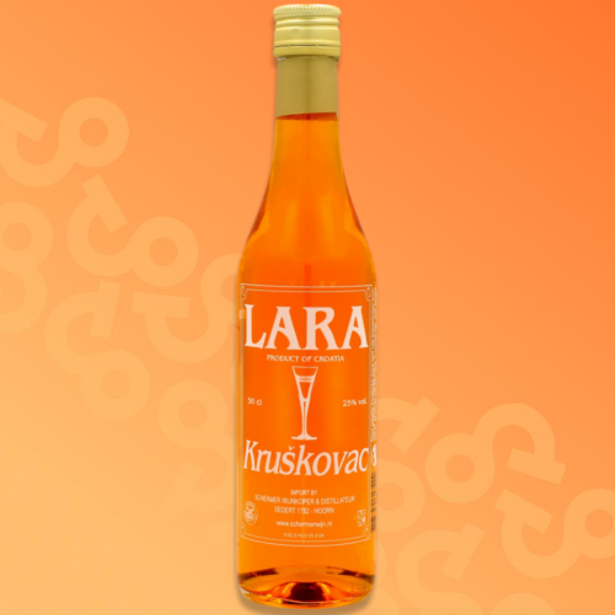Bottle of Lara Kruškovac 50 cl
