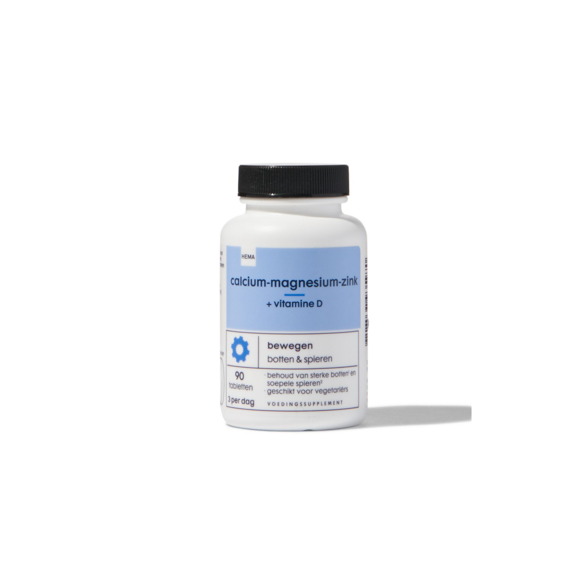 HEMA HEMA Calcium-magnesium-zink + Vitamine D - 90 Stuks