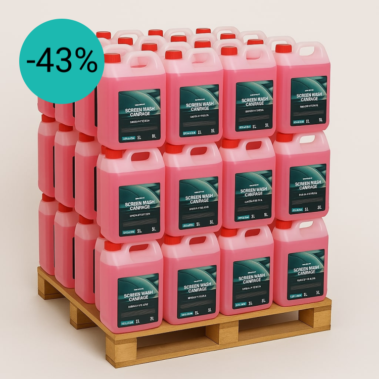 Velorest Screen Wash 120 x 5L - Palletvoordeel - Ruitenwisservloeistof Kant & Klaar | Ruitenvloeistof Zomer | Dutch Performance Products