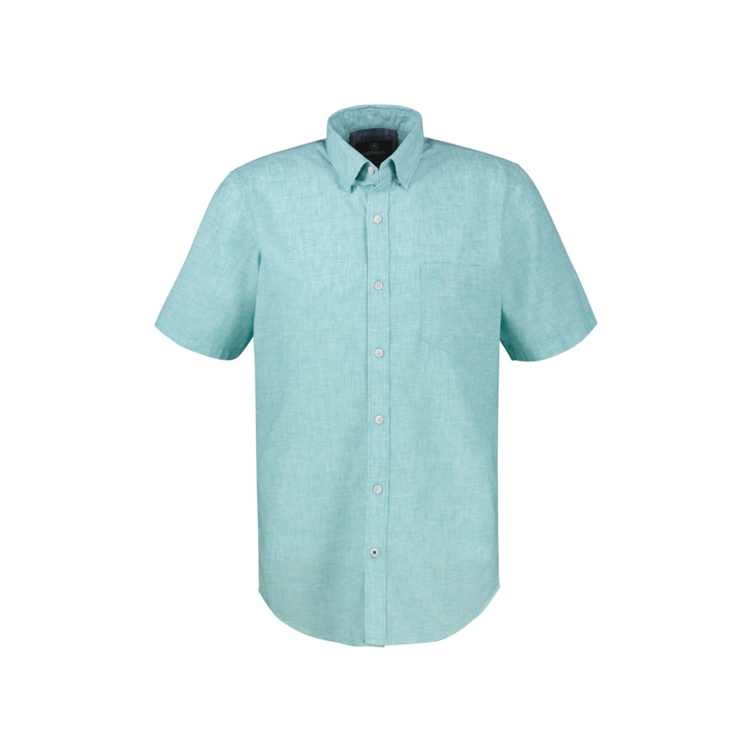 Lerros - Herren Kurzarmhemd - reef blue - Größe: XXL - bei Tara-M