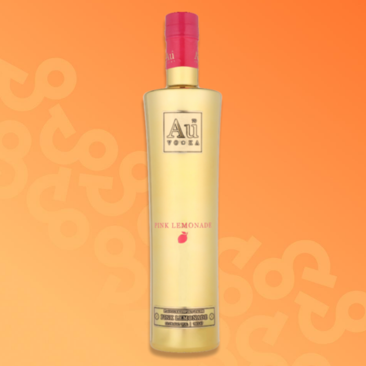 Bottiglia di AU Vodka Pink Lemonade da 70 cl