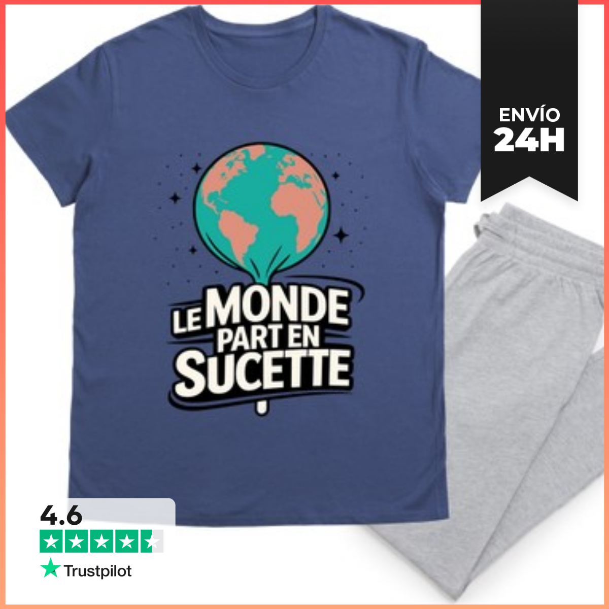 Pijama El Mundo Se Va Al Garete - Humor LaTostadora