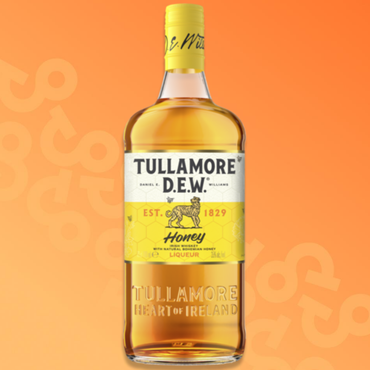 Bottiglia di Tullamore D.E.W. Honey da 70 cl