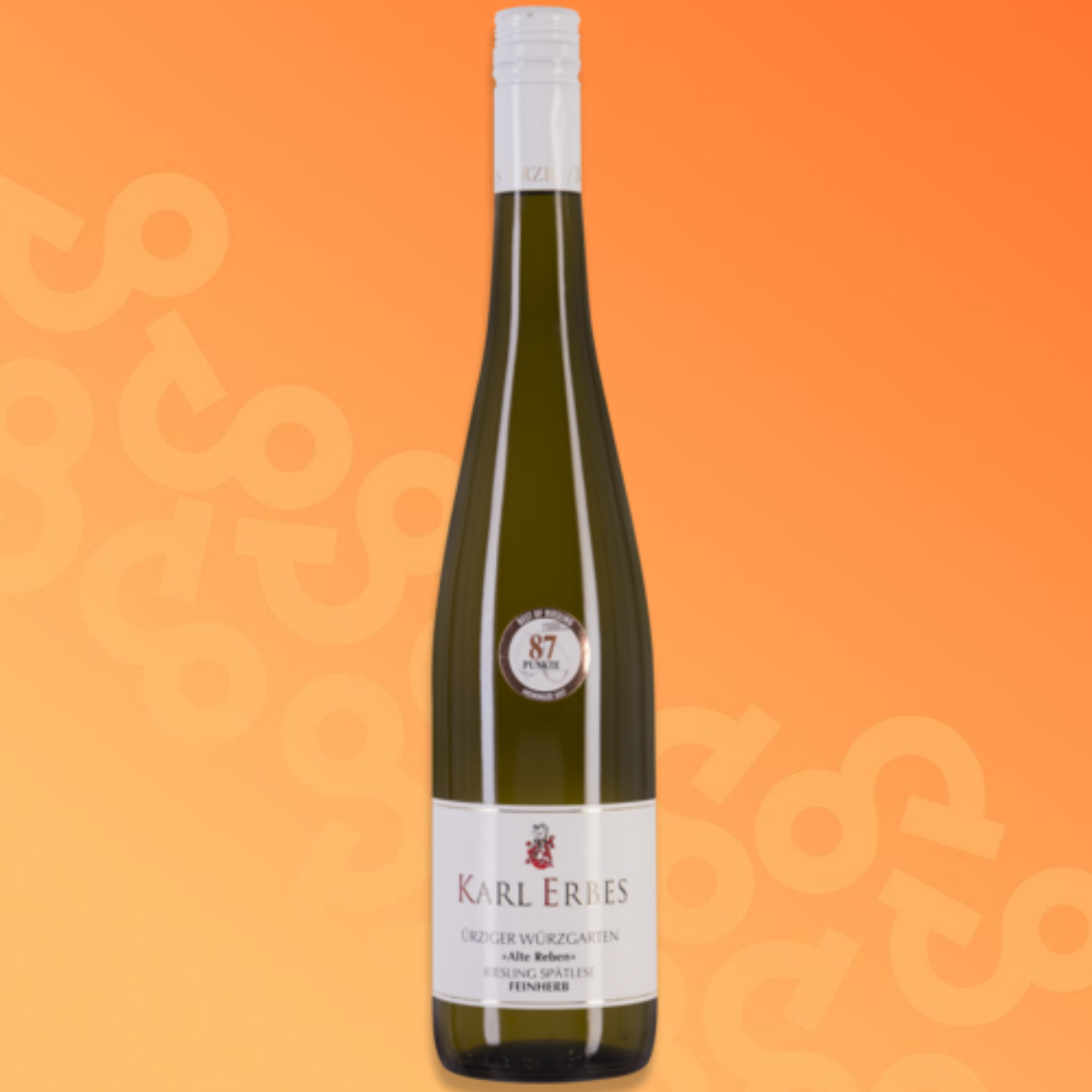 Bottle of Karl Erbes Riesling Spätlese Feinherb 75 cl